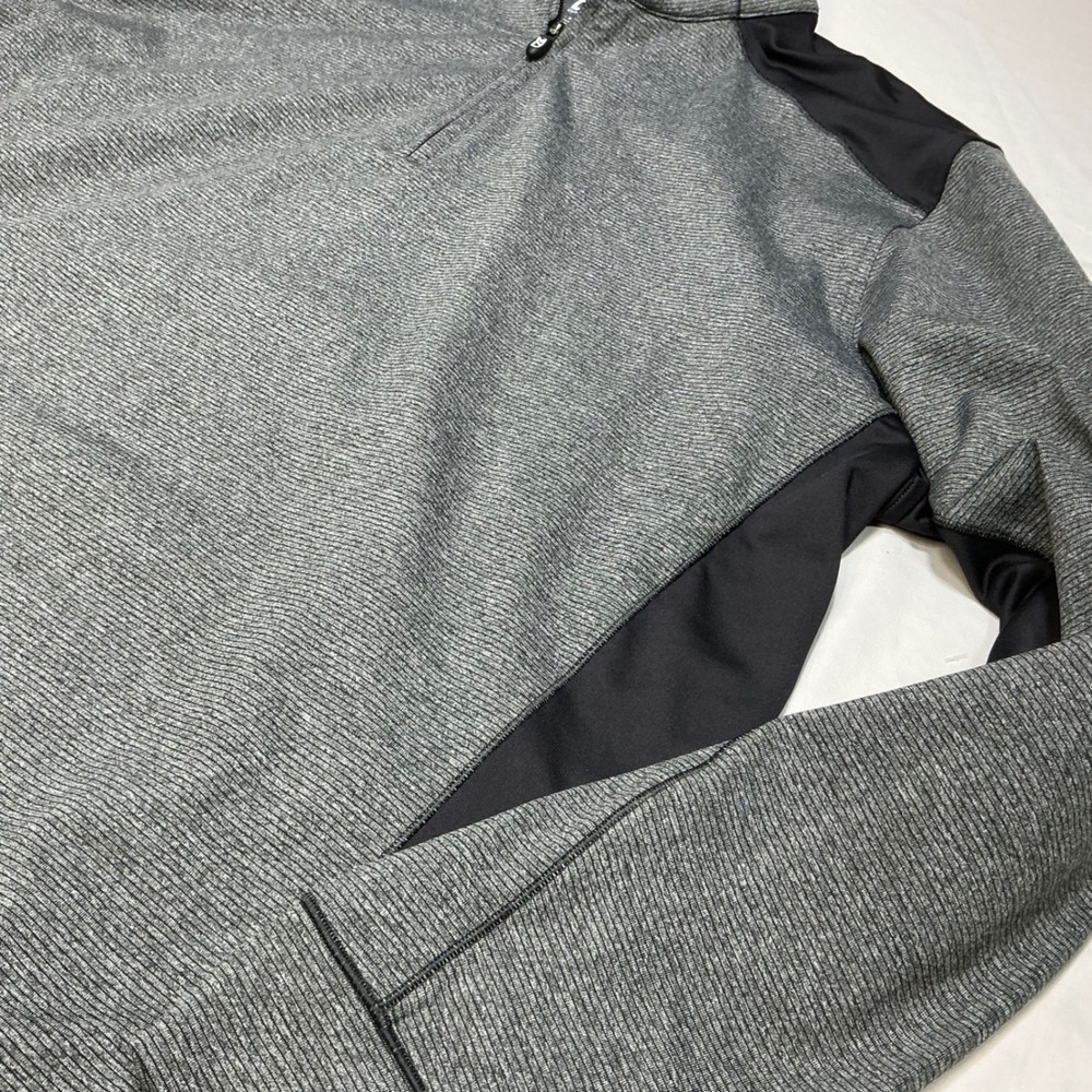 Cutter & Buck Half Zip Pullover Athletic Gray Black XL - Picture 5 of 7
